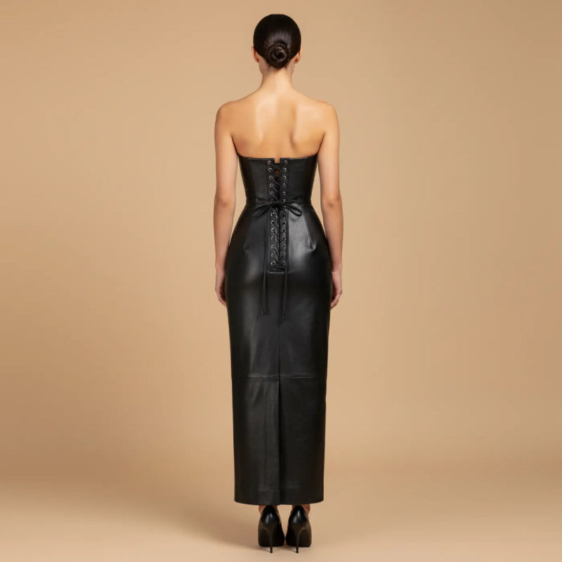 vestido-de-couro-preto