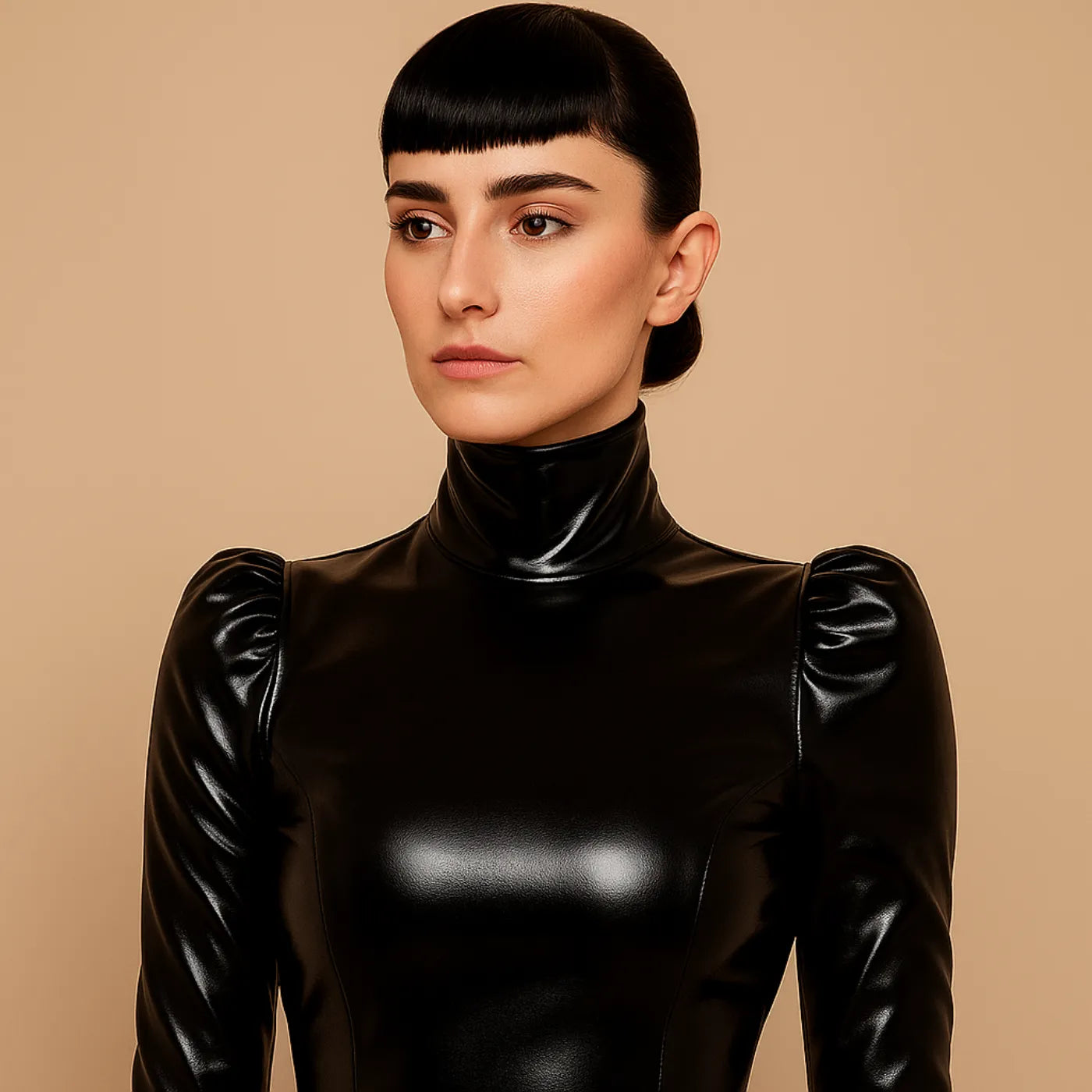 vestido-de-couro-preto